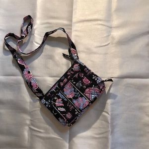 Vera Bradley crossbody purse w built in wallet